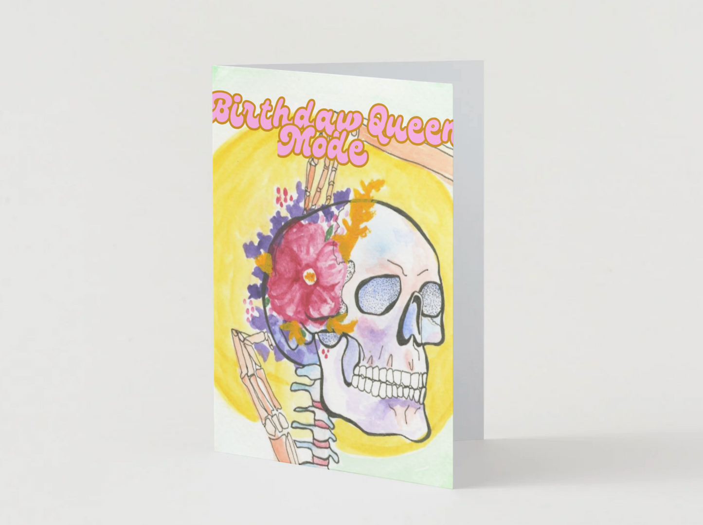 Birthday Queen Mode Card