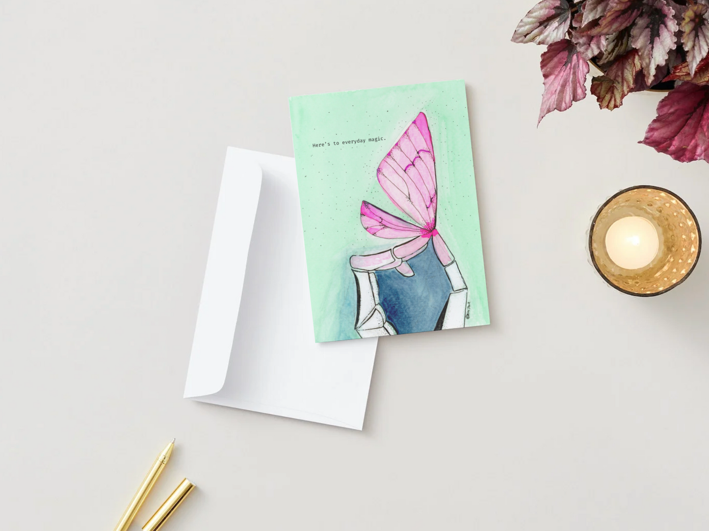 Here's to Every day Magic Card