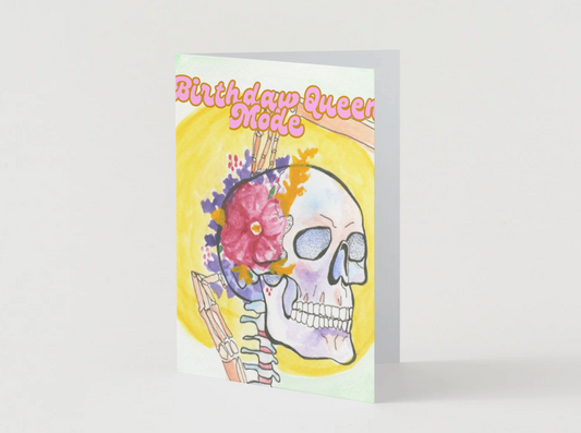 Birthday Queen Mode Card