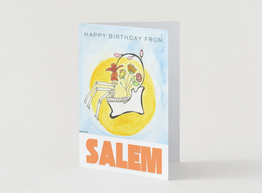 Happy Birthday From Salem Card