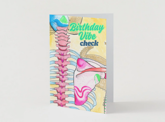 Birthday Vibe Check Card
