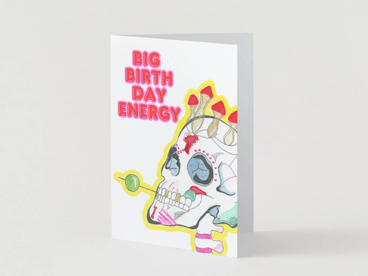 Big Birthday Energy Card